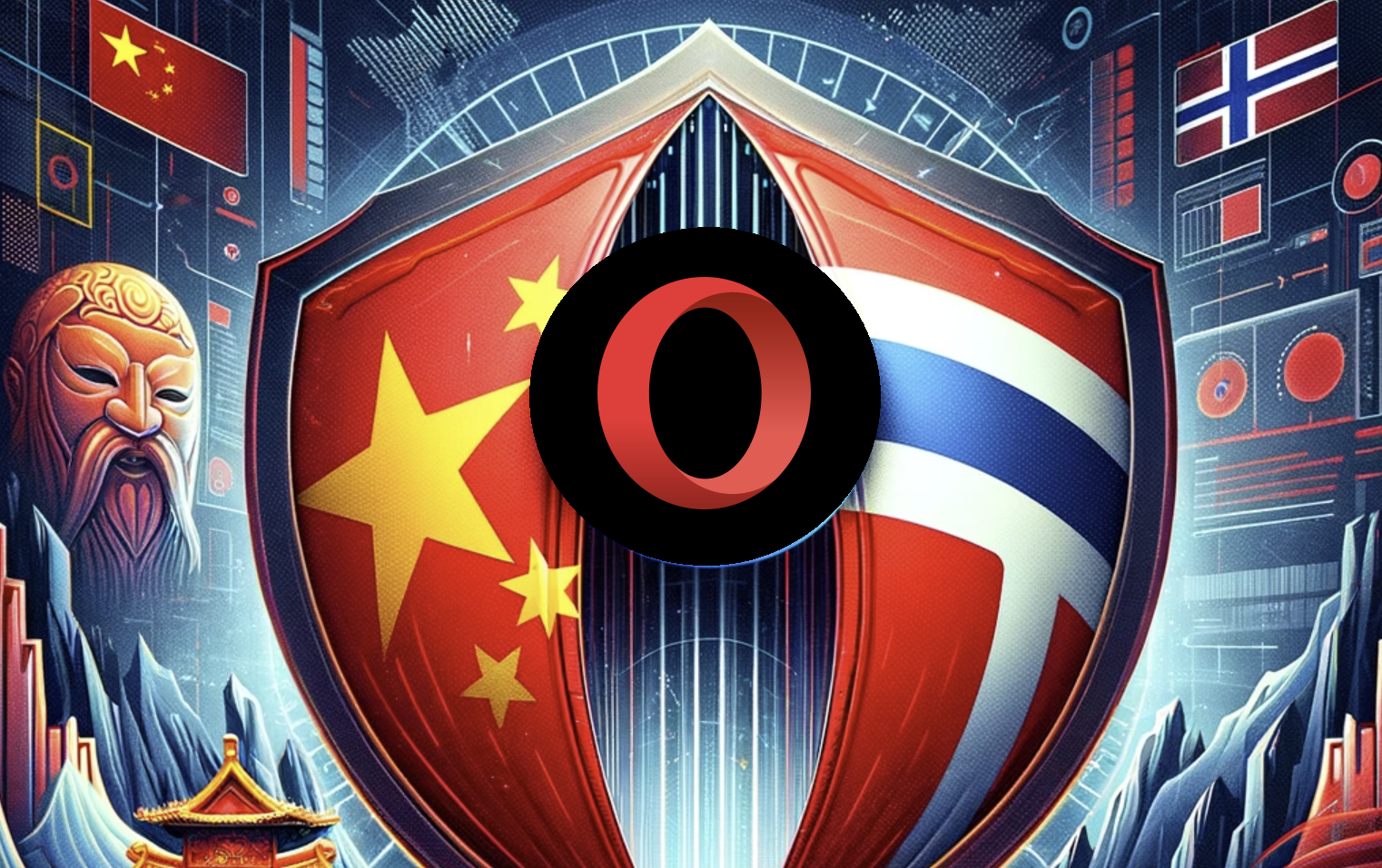 Opera China Norwegen Datenschutz Symbolbild